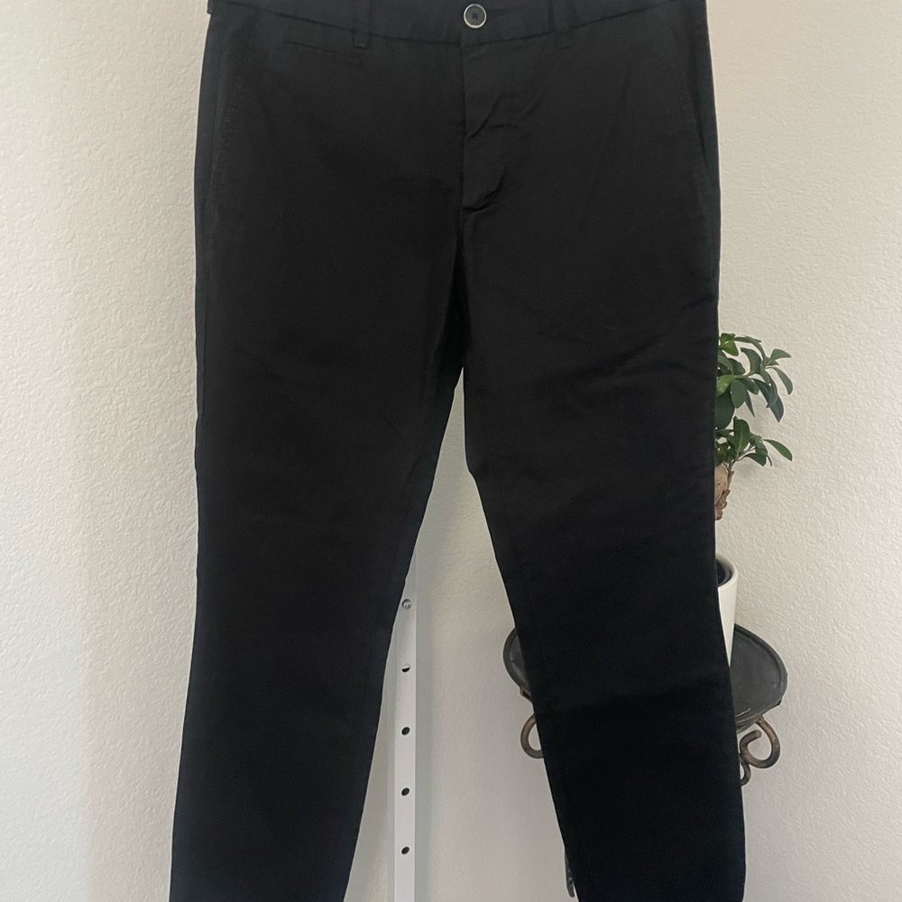 Perk Feel Good Chinos Black Slim Fit Stretch Mens 30x30 Preppy Work Office Pants